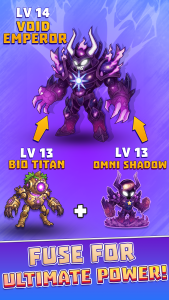 اسکرین شات 1 بازی Elemental Merge Monsters Game