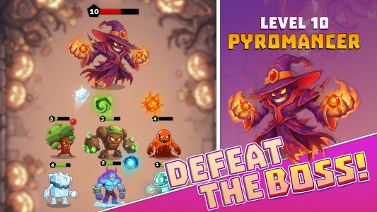 اسکرین شات 5 بازی Elemental Merge Monsters Game
