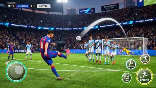 اسکرین شات 8 بازی Football Games 2026 Real Kick