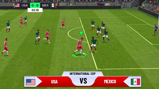 اسکرین شات 2 بازی Football Games 2026 Real Kick