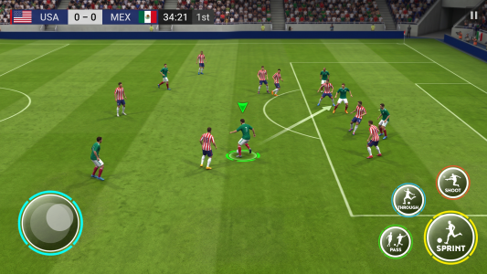اسکرین شات 3 بازی Football Games 2026 Real Kick