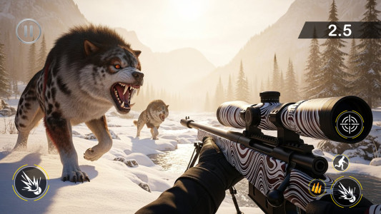 اسکرین شات 3 برنامه Deer Hunter Wild Hunting Games
