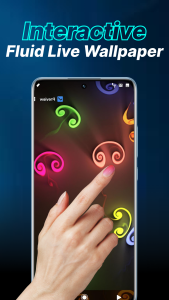 اسکرین شات 6 برنامه Magic Wallpaper: Magic Fluid