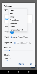 اسکرین شات 5 برنامه PDF Form Creator