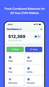 اسکرین شات 1 برنامه Rabby Wallet - Crypto & EVM