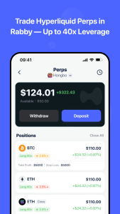اسکرین شات 4 برنامه Rabby Wallet - Crypto & EVM