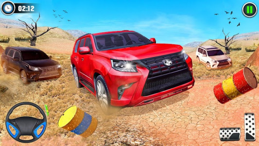 اسکرین شات 1 برنامه Sand Safari Jeep 4x4 Driver- Prado Driving Games