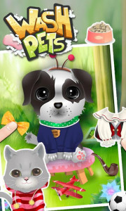 اسکرین شات 3 بازی Wash Pets - kids games