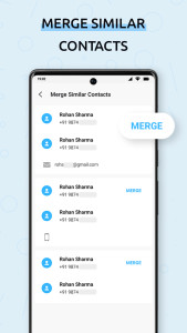 اسکرین شات 3 برنامه Delete Multi Contacts - Merge