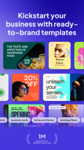 اسکرین شات 2 برنامه Desygner: Graphic Design Maker