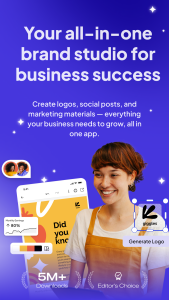 اسکرین شات 1 برنامه Desygner: Graphic Design Maker