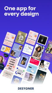 اسکرین شات 1 برنامه Desygner: Graphic Design Maker