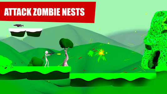 اسکرین شات 4 بازی Stickman Zombie Mayhem RPG