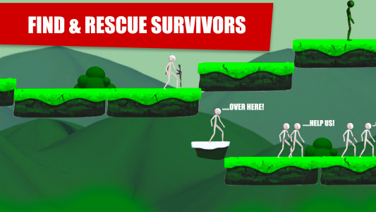 اسکرین شات 2 بازی Stickman Zombie Mayhem RPG