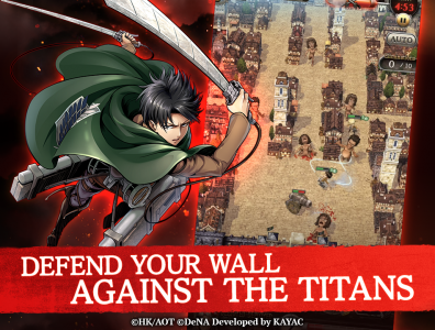 اسکرین شات 2 بازی Attack on Titan TACTICS