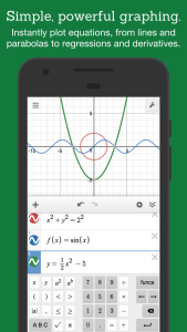 اسکرین شات 1 برنامه Desmos Graphing Calculator