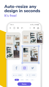 اسکرین شات 5 برنامه Social Post Maker & Design