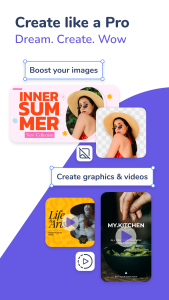 اسکرین شات 1 برنامه Social Post Maker & Design