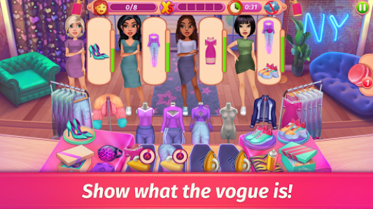 اسکرین شات 1 بازی Dress up fever - Fashion show