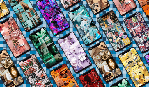 اسکرین شات 1 برنامه VSCO Girl Wallpaper