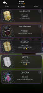 اسکرین شات 2 بازی DEVCRO FC 25 - DRAFT, PACKS!