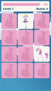 اسکرین شات 3 بازی Princess memory game for kids