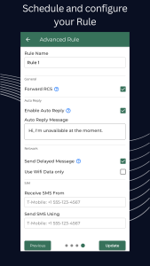 اسکرین شات 6 برنامه Forward SMS