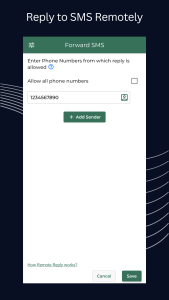 اسکرین شات 4 برنامه Forward SMS