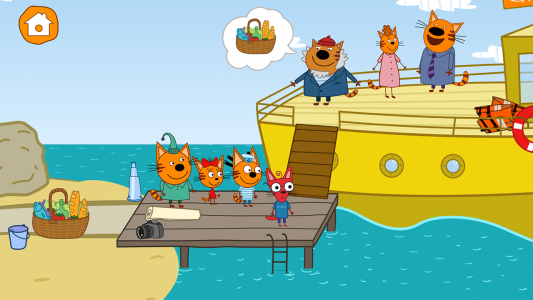 اسکرین شات 8 بازی Kid-E-Cats: Sea Adventure Game