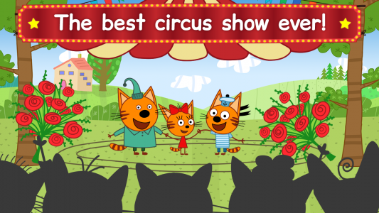 اسکرین شات 1 بازی Kid-E-Cats Circus: Carnival!