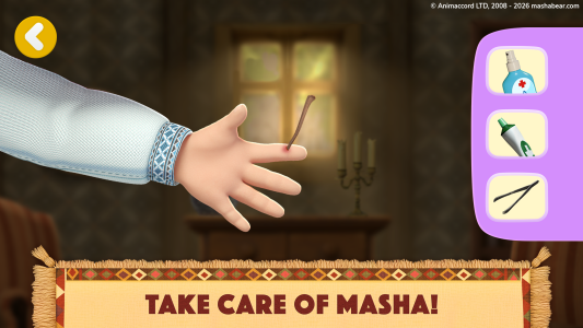 اسکرین شات 3 بازی Masha and the Bear: My Friends