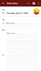 اسکرین شات 3 برنامه دفتر خاطرات