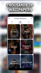اسکرین شات 2 برنامه Ronaldo Wallpapers 2026 4K CR7