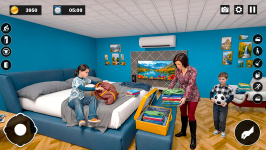 اسکرین شات 1 بازی Family Simulator Beach Games