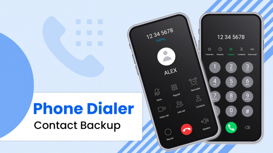 اسکرین شات 1 برنامه Phone Dialer: Contacts Backup