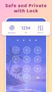 اسکرین شات 2 برنامه My Diary With Lock: Mood Diary
