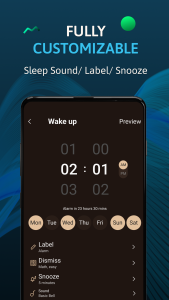 اسکرین شات 3 برنامه Alarm Clock