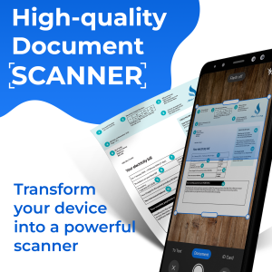 اسکرین شات 1 برنامه DS Scanner: PDF & ID Scanner