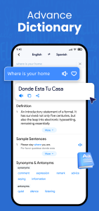 اسکرین شات 2 برنامه English Dictionary Translator