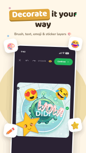 اسکرین شات 4 برنامه Create Stickers for WhatsApp