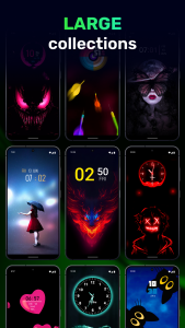 اسکرین شات 4 برنامه Smart Watch - Clock Wallpaper