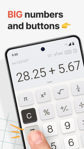 اسکرین شات 4 برنامه Calculator Plus with History