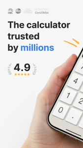 اسکرین شات 1 برنامه ماشین حساب - Calculator Plus