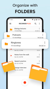 اسکرین شات 6 برنامه Voice Recorder - Record Audio