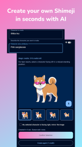 اسکرین شات 1 برنامه Shimeji: Screen Buddies