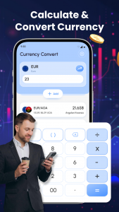 اسکرین شات 3 برنامه Currency Converter Calculator