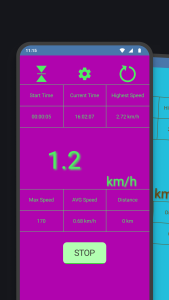 اسکرین شات 6 برنامه Speedometer: GPS Speed Tracker
