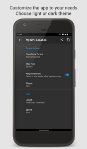 اسکرین شات 7 برنامه My GPS Location: Realtime GPS