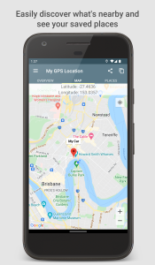 اسکرین شات 4 برنامه My GPS Location: Realtime GPS
