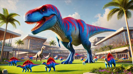 اسکرین شات 6 بازی Dinosaur Life family Simulator